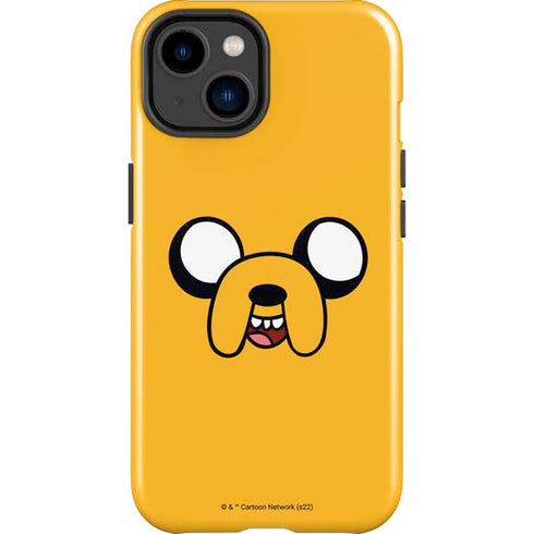 Adult Swim Adventure Time Jake The Dog iPhone 15 Impact Case
